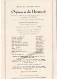 Vienna State Opera - Program Lot 1947-1955
