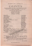 Vienna State Opera - Program Lot 1947-1955