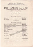Vienna State Opera - Program Lot 1947-1955