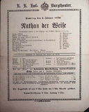 Vienna Theater Playbills - Large Lot 1875-1930