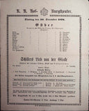 Vienna Theater Playbills - Large Lot 1875-1930