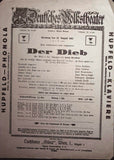 Vienna Theater Playbills - Large Lot 1875-1930