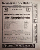 Vienna Theater Playbills - Large Lot 1875-1930