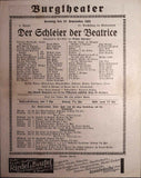 Vienna Theater Playbills - Large Lot 1875-1930