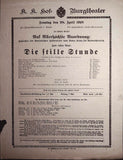 Vienna Theater Playbills - Large Lot 1875-1930