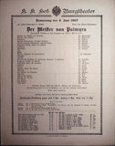 Vienna Theater Playbills - Large Lot 1875-1930