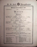 Vienna Theater Playbills - Large Lot 1875-1930