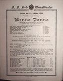 Vienna Theater Playbills - Large Lot 1875-1930