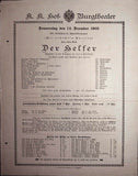 Vienna Theater Playbills - Large Lot 1875-1930