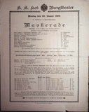 Vienna Theater Playbills - Large Lot 1875-1930