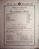 Vienna Theater Playbills - Large Lot 1875-1930