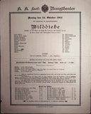 Vienna Theater Playbills - Large Lot 1875-1930