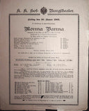 Vienna Theater Playbills - Large Lot 1875-1930