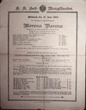 Vienna Theater Playbills - Large Lot 1875-1930