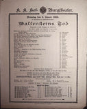 Vienna Theater Playbills - Large Lot 1875-1930