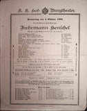 Vienna Theater Playbills - Large Lot 1875-1930