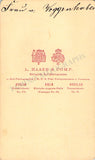 Von Voggenhuber, Vilma - Vintage CDV