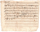 Bellini, Vincenzo - Autograph Music Quotes Signed