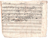 Bellini, Vincenzo - Autograph Music Quotes Signed