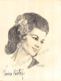 Opera Singers - Collection of 65 Signed Drawings