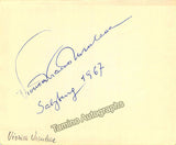 Opera Singers 1950s to 1960s - Autographed Lot of 20 Items