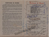 Virtuosi di Roma - Program Signed by All Havana 1952