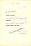 Horowitz, Vladimir - Typed Letter Signed 1974