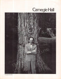 Horowitz, Vladimir - Carnegie Hall Program 1975