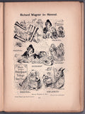 Wagner in Caricatures - Signed by Author John Grand-Carteret 1893