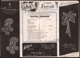 Gieseking, Walter - Concert Program Lot 1948