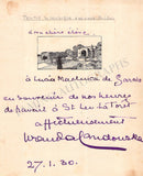 Landowska, Wanda - Signed Album Page 1930