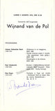 Organists - Lot of 12 Signed Program Pages