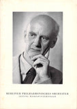 Furtwangler, Wilhelm - Concert Program Freiburg 1953