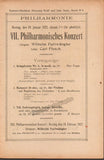 Furtwangler, Wilhelm - Flesch, Carl - Schmuller, Alexander - Berlin Philharmonic - 2 Programs 1922-1923