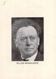 Mengelberg, Willem - Concert Program Berlin 1940