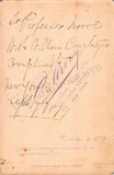 Courtney, William - Signed Cabinet Photograph