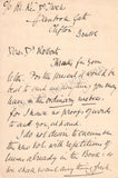 Monk, William Henry - Autograph Letter Signed