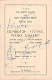 Szigeti, Joseph - Primrose, William - Curzon, Clifford - Signed Program London 1952