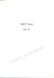 Hess, Willy - Set of 2 Autograph Music Quotes