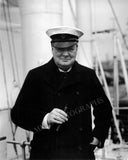 Churchill, Winston - Signature and Photo
