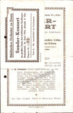 Abendroth, Hermann - 4 Concert Programs 1913-1916