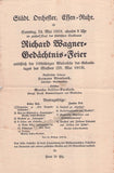 Abendroth, Hermann - 4 Concert Programs 1913-1916