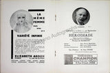 Academie Nationale de Musique et de Danse - Collection of 30+ Programs 1920-1938