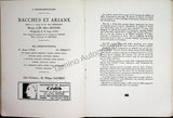 Academie Nationale de Musique et de Danse - Collection of 30+ Programs 1920-1938