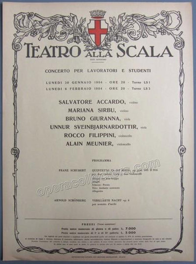 Accardo, Salvatore - Ensemble Concert Mini-poster