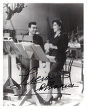 Albanese, Licia - Signed Photos with Mario Lanza