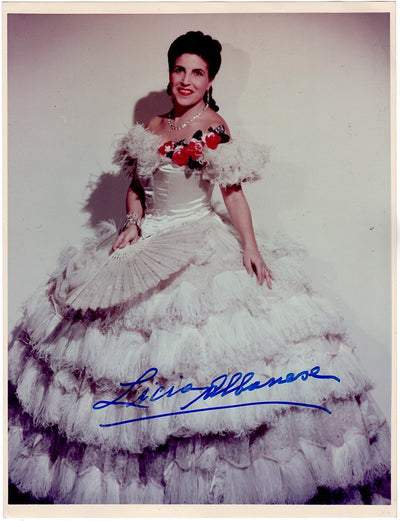 Large Signed Photo in Traviata