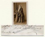 Alboni, Marietta - Signed Album Page & Photo