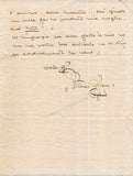 Alfano, Franco - Autograph Letter Signed 1943