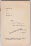 Alonso, Alicia - Alonso, Fernando - Tallchief, Marjorie & Others - Signed Program Havana 1946